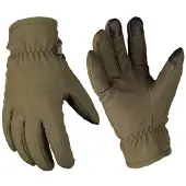 Mil-Tec Softshell-handskar med Thinsulate Oliv, Grön