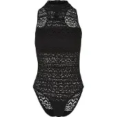 Urban Classics Crochetneck Body Tröja Med Hög Krage