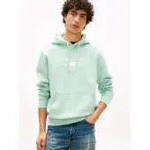 Tommy Hilfiger Sweatshirt 'BRAND LOVE' ljusgrön / vit