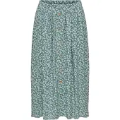 ONLY Kjol 'ONLMilano' jade / vit