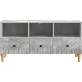 vidaXL TV-skåp BetongGrå 102 x 34,5 x 50 cm Konstruerat trä