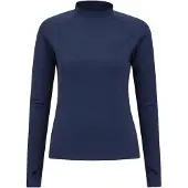 Mountain Warehouse Långärmad Rash Guard för kvinnor/damer (Mörkblå)