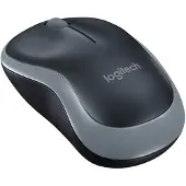 Logitech M185 trådlös mus, grå