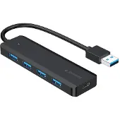 Gembird UHB-U3P4P-02 - Hubb - 4 x USB 3.1 Gen 1 - skrivbordsmodell