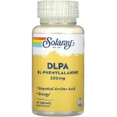 Solaray Dlpa Dl-fenylalanin 500mg 60 Enheter
