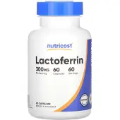 Nutricost , Lactoferrin, 300 mg, 60 Kapslar