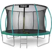 Neo-Sport Trädgårdstrampolin NS-12C181 med innernät 12,5 FT 374 cm