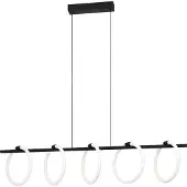 Eglo Pendellampa Caranacoa, Svart, Vardagsrum / matsal, Metall, Modern