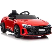 Leggodt Audi RS e-tron GT - elbil, röd