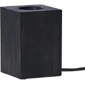 Star Trading Lampfot E27 Lys 10cm | svart []
