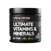 Star Nutrition Ultimate Vitamins & Minerals 60 kapslar