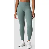ICANIWILL Ribbed Define Seamless Pocket Tights, Racing Green