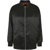 Urban Classics Oversized Satin Bomberjacka