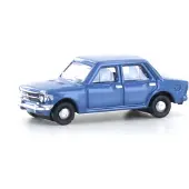 Minis By Lemke LC61514 N Byggmodell Bil Fiat 128, ljusblå