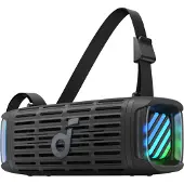 Soundcore Boom 3i - Högtalare - för bärbar användning - trådlös - Bluetooth - Appkontrollerad - 50 Watt - äventyrare svart