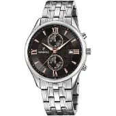 Festina Stilren Herrklocka F6854/7 Svart Silver