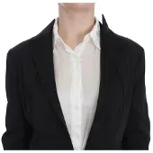 Exte Sk tailored blazer med lång ärm och midjeband