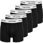 Only & Sons Boxershorts 'Fitz' svart / vit