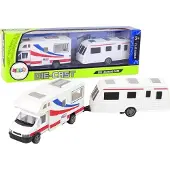Lean Toys fordonspaket husvagn släp husbils-camping metalldelar