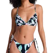 Roxy - Pt Essentials Fixed Triangle Anthracite Spring Charming Sma för UnisexUll - Storlek XS - Svart