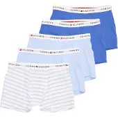 Tommy Hilfiger 5 Pack Signature Logo Waistband Trunks