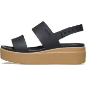 Crocs Brooklyn Low Wedge Sandaler