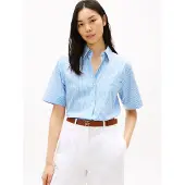 Tommy Hilfiger Ww0ww48899 Kortärmad Skjorta