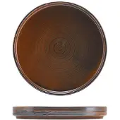 Genware Terra Porcelain Rustic Koppar Låg Presentationsplatta 18 Cm