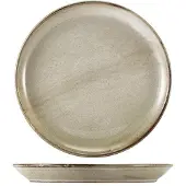 Genware Terra Porcelain Grey Coupe Tallrik 27,5 Cm