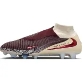 Nike Phantom 6 Elite High Cut FG United - Röd/Universal Red/Grå - Gräs (FG), storlek 42