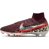 Nike Air Zoom Mercurial Superfly 10 Elite FG United - Röd/Silver/Universal Red/Grå - Gräs (FG), storlek 36