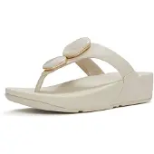 FitFlop Lulu Marbled Stone Toe Post Sandaler