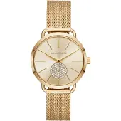 Michael Kors Klocka - - Portia Oro MK3844 - Kvarts - Analog - Guld 5 ATM