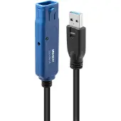 Lindy 20m USB 3.0 aktiv förlängningskabel, 43361