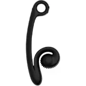 SVibe Snail Curve Uppladdningsbar Dual Stimulator - Svart - Svart