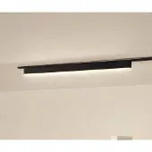 LINDBY LED-list 48 V Lumaro,svart,20W,plast,dimbar Lumaro 48V , dimbar, Svart, Vardagsrum / matsal, Syntetmaterial, Modern