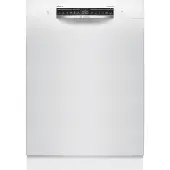 Bosch Series 6 SMU6ZCW10S Underbänkdiskmaskin med PerfectDry/Zeolith - Vit
