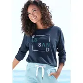 Elbsand T-shirt marinblå / safir / ljusblå