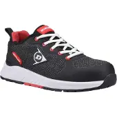 Dunlop T-Max Textil Herr Svart/Röd Säkerhetsskor