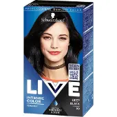 Schwarzkopf Live Permanent Hårfärg - 099 Djup Svart