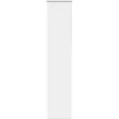 vidaXL Mörkläggningsrullgardin Vit 45X230 Cm Tygbredd 40,7 Cm