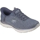 SKECHERS Arch Fit Summits - Soft Shimmer Textil Kvinnors Grå Sneakers