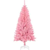 Plastgran med fot rosa 150 cm PVC