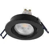 Osram HOMELIGHTING 4058075853515 Tak-spotlights, LED-downlight LED GU10 Svart