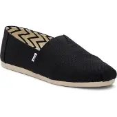 Toms Alpargata Classic Bomull Herr Svarta Espadrillos
