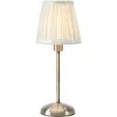 Markslöjd Bordslampa , Anno, dimbara, Brons / antikmässing, Vardagsrum, Tyg / textil