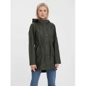 Vero Moda Övergångskappa mörkgrön