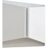 LINDBY LED utomhus vägglampa Anlira , Vitt / opal, Metall, Modern, LED-vägglampa utomhus
