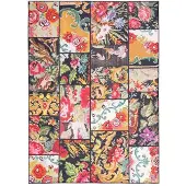 FRAAI Patchwork matta | Moods Print No.17 hos Volero | 80x150 cm | Chenille | Blommig | Rektangulär | Plattvävd