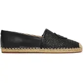 Michael Kors för kvinnor. 40S6KZFP2D Kenzie espadrillos i olika material svart (36), Karta, Ingen, Casual, Återvunnen nylon